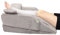 WDBBYL 3 modalità di utilizzo Cuscino multifunzionale per sollevare ginocchia, caviglia e gambe, altezza regolabile a forma di U posizionatore per gambe, memory foam, tasche laterali e maniglie,