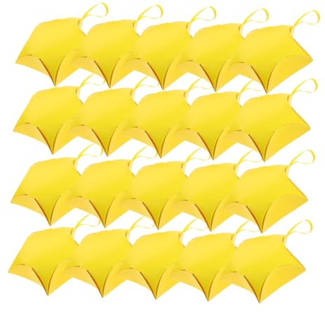 KOMBIUDA 20 Stück Leere Sternförmige Boxen Aus Papier Kleine Süßigkeiten-verpackungsboxen Für Hochzeiten Weihnachts-feiern Geschäftsgeschenke Party