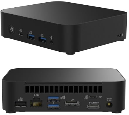 NUC 14 Pro NUC14MNK150 Mini Desktop Computer/Mini PC/HTPC 14th Gen. Intel Twin Lake N150,Intel UHD Graphics (N97),16 GB DDR5 RAM,512 GB SSD