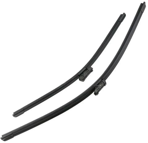 HYUERBC Auto-Frontwischerblätter für Ford Fiesta MK7 2009-2014 26+16 Zubehör für Scheibenwischerblätter fürs Auto