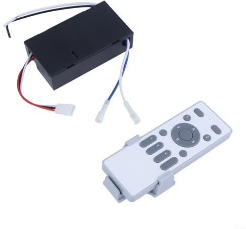 1 telecomando + ricevitore lampada ventilatore da soffitto per camera da letto (B)