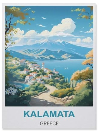 Puzzle Für Erwachsene 1000 Teile DIY Papier Puzzles Erwachsene Kinder Puzzle Klassisches Puzzle，Kalamata Griechenland，1000 Teile Puzzle Geschenke Für Liebhaber Oder Freunde（38x26cm）-IB58