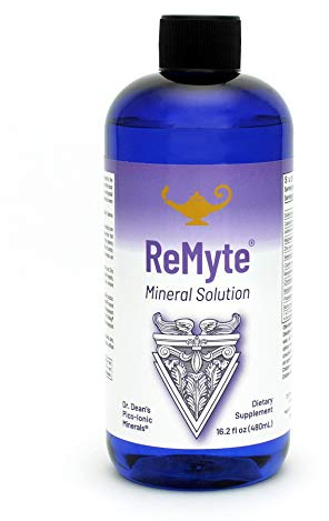 RnA ReSet - ReMyte Minerallösung, flüssige Minerallösung, flüssige Elektrolytlösung, Multimineralien von Dr. Carolyn Dean - 480ml