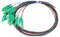 Cavo in fibra monomodale SC/APC, cavo patch in fibra ottica SC/APC, Cavo a spirale in fibra monomodale a 12 core SC/APC-0,9 mm per sistemi di comunicazione di rete, reti e strumenti in fibra ottica