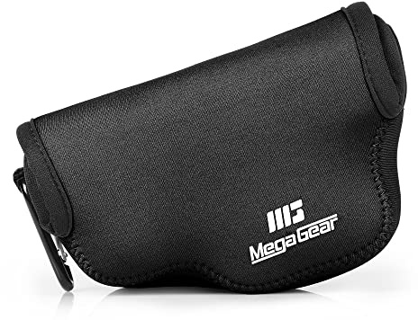 MegaGear Ultraleichte Kameratasche aus Neopren, kompatibel mit Nikon Z30 (16-50mm) (Schwarz)