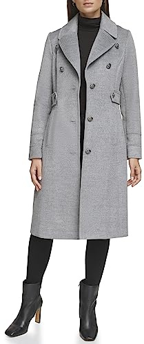 Kenneth Cole Outerwear Coat,GREY,X-Small