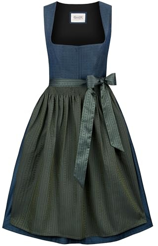 Hemmavägg Dirndl Olivia, blå, 48 SE