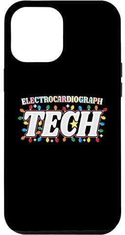 iPhone 15 Pro Max Electrocardiograph Tech Christmas EKG Technologist Crew Case