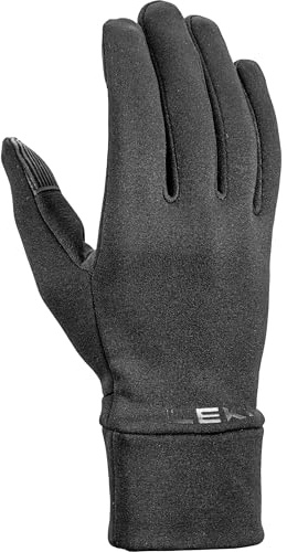 LEKI Unisex Inner Glove mf Touch Handschuhe, Black, 9.5