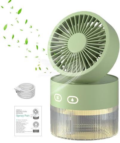 Générique Ventilateur personnel portatif, ventilateur de brouillard d'eau