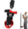 Topfinder Umlenkrolle für Power Rack, Gestellmontiert Seilrolle mit Kugellager 90mm Fitness Umlenkrollen für Seile Kabelturm Latzug Home Gym Zubehör
