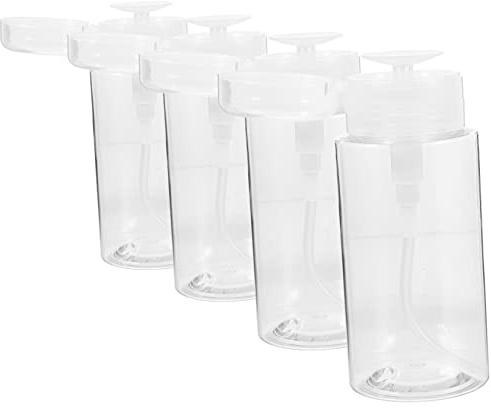 IWOWHERO 4pièces Lot De Bouteilles De Stockage Vides Bouteilles De Voyage Étanches Distributeurs De Liquide Pour Voyages