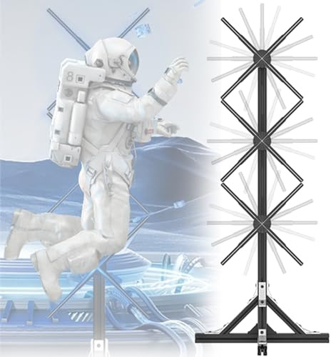 ToayNia Ventilador de Holograma 3D, Proyector de Holograma 3D, Pantalla publicitaria con proyector de Holograma 3D, Pantalla de proyector de Video de animación 3D, para Empresas P62