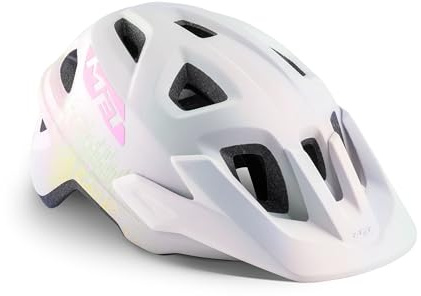 Kinderhelme MET Eldar - Iridescent White Texture - Unisize / 52-57cm