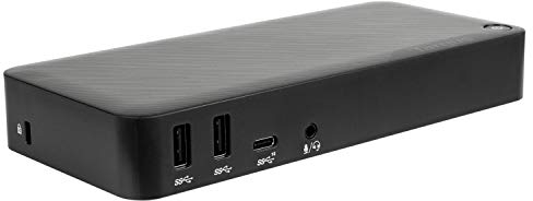 Targus USB-C Multi-Function DisplayPort Alt. Mode Triple Video Docking Station with 85W Power (DOCK430EUZ) Gray