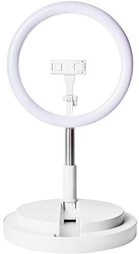 LITTIL Superstar Slim - 11in Foldable Ring Light with Stand and Phone Holder | Portable for Easy Transport | 3 Adjustable Light Modes | Perfect for Videos, Stories, TikTok