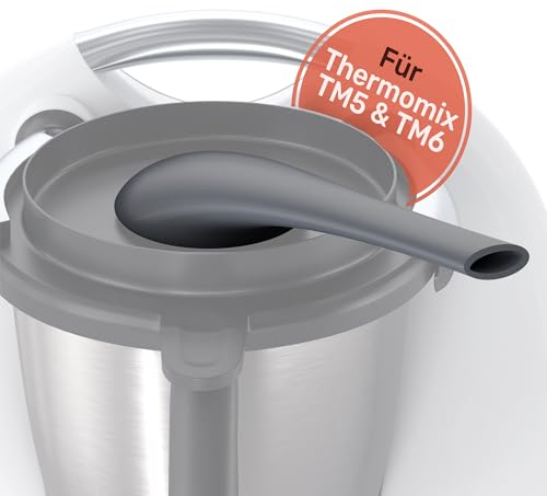 COOK MATES Trasformatore di vapore per Thermomix TM5 TM6, extra lungo, scaricatore di vapore per pensili, accessori di deviazione del vapore per TM-5 TM-6