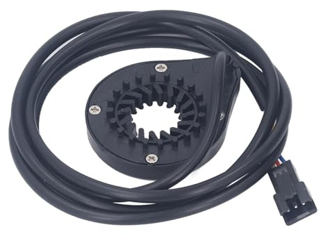 Tbest Pedal Assist Sensor, Electric Bike Power Pedal Assist Sensor 12 Magnetic Point Power Sensor PAS System Assistant Sensor Electric Bicycle Conversion Kit