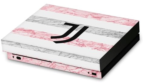 Head Case Designs Offizielle Juventus Football Club Away 2023/24 Match Kit Vinyl Haut Gaming Aufkleber Abziehbild Abdeckung kompatibel mit Xbox One X Console