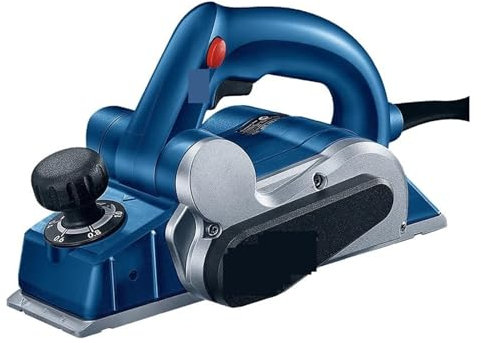 JOXLOVER Pialla elettrica, pialla elettrica a Mano, Pialla Multifunzionale for la Lavorazione del Legno Pialla elettrica 710W Pialla HSS for utensile Elettrico Originale per falegnameria Fai da Te