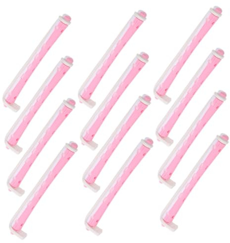 SHERCHPRY 24 Pezzi Rulli in Plastica Per Permanente Rulli Per Arricciare i Ricci Kit Per Permanente Adatti a Tutti i Tipi Di Capelli