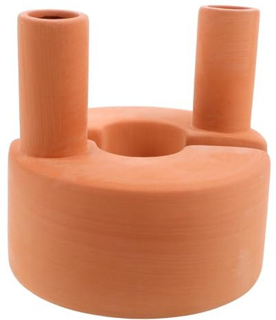 Kisangel Regadera Automática De Terracota Punta De Riego para Plantas Dispositivo De Riego para Jardín Interior y Exterior para Macetas y Suelos