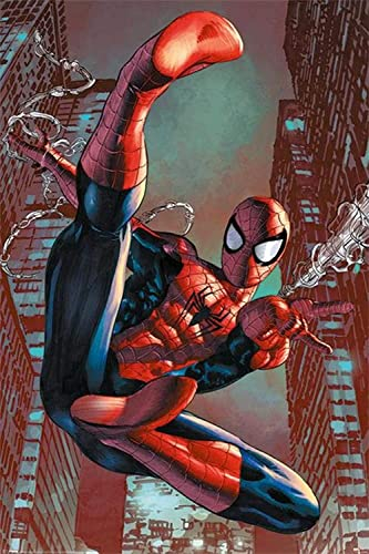 Pyramid International Spider-Man (Web Sling) Maxi Poster – Premium Quality 61cm x 91cm Wall Art for Bedroom, Office or Dorm – Great Gift for Fans & Collectors