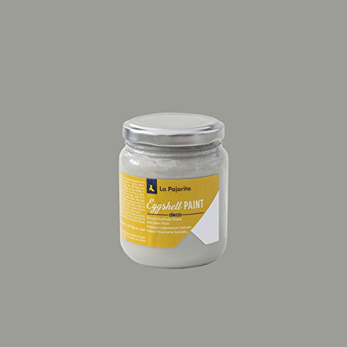 La Pajarita 107637 Pintura para Decoración y DIY, Eggshell, 1, Gris (Tokio Town)