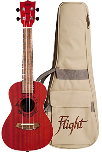 DUC380 Konzert-Ukulele, Koralle