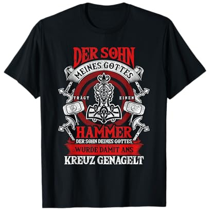 Odins Sohn Thors Hammer Nordische Mythologie & Wikinger T-Shirt
