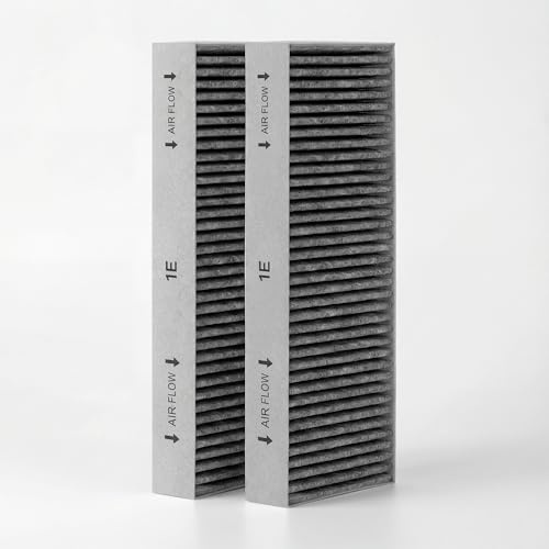 1E 2 Aktivkohlefilter für Bora Basic Umluft-Dunstabzug | Ersetzt BAKFS (BIU, BHU, BFIU, GP4U, BIAS, BHAS, BFIAS) · gegen Gerüche & Fett im Umluftbetrieb