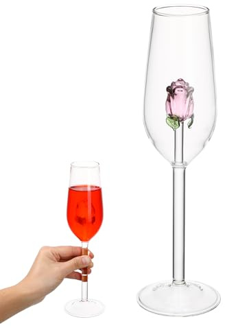 Hochzeit Glas Rose Toasten Gläser Flöten für Hochzeitstag Party Dekoration Trinken Bier Wasser Saft Wein