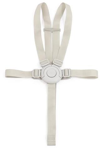 Arnés Stokke para Nomi, color beige - Para uso con el Baby Seté Nomi de en la silla Nomi de - Fácilmente ajustable - Lavable a máquina