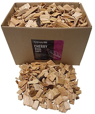 Exstream BBQ Barbecue Affumicatura trucioli di legno * Oltre 16 grandi sapori in 1, 5 e 10 litri* (ciliegia 5 litri)
