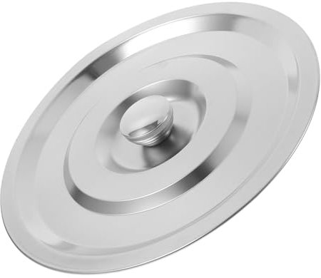 Zerodeko Tapa De Olla De Acero Inoxidable Cubierta De Olla De Condimento De 25 5 Cm Tapa De Universal De Tarro s De De Aceite s De Grasa De Tocino De Cacerola