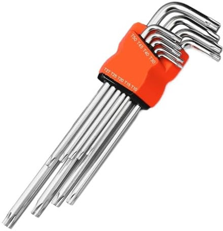 Llaves Allen Destornillador de doble extremo tipo L, juego de Llaves hexagonales, llave Allen, bola plana hexagonal, llave de cabeza de estrella Torx, juego de llaves, herramientas de mano Para Bicicl