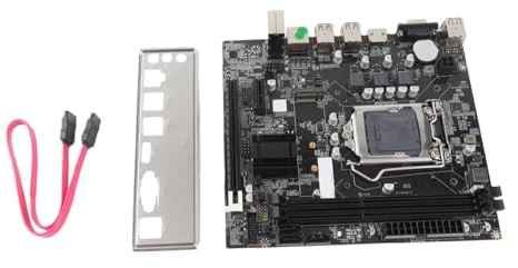 Desktop Motherboard H61 6 USB2.0 DDR3 M.2 NVME NGFF 100MBPS LAN ATX Motherboard LGA1155 I3 I5