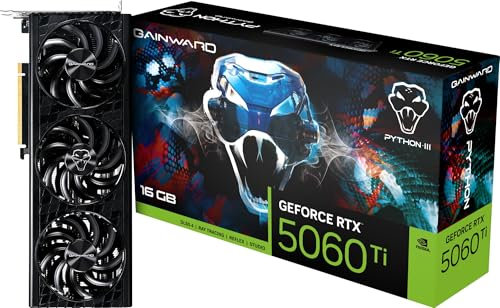 Gainward GWD RTX 5060Ti Python III 16GB GDDR7 (NE7506T019T1-GB2061T)