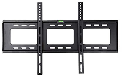 WOTZOV Soporte Universal de sobremesa para TV, Soporte Fijo de Pared, Ultrafino, para televisores LED, LCD, Plasma, Full HD de 32 a 55 Pulgadas (400 x 400), Capacidad de 50 kg.