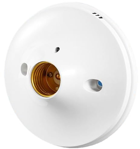 VIVIWI Base de lámpara E27 para bombillas LED, fácil instalación, adaptadores de luz inteligentes, soporte de lámpara controlado por voz