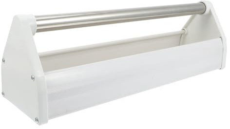 SHINEOFI Portable White Pigeon Feeding Trough Bird Feeder for Cage Use Clean Food Dispenser Suitable for Pigeons Chickens Ducks with Stable Tasteless Material
