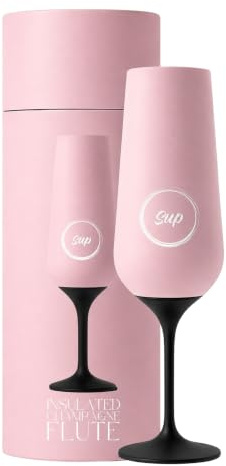 SUP Insulated Champagne Flute | 250ml Double Capacity Prosecco Glass