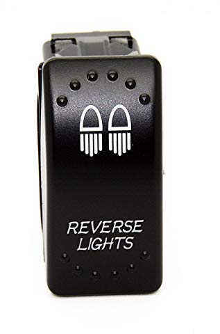 Licht Zusatzbeleuchtung -Beleuchtung Reverse Lights JJ13 - Symbol Kippschalter Wippschalter Schalter Auto Boot KFZ LKW Licht 12V 24V