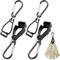 4Pcs Black Work Glove Clip Holder, Grabber for DIY Store, Garden Work
