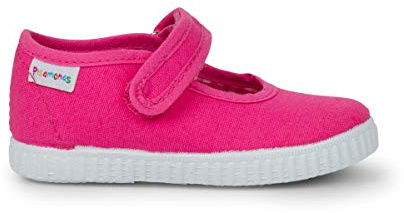 Pisamonas Scarpe Bambina Chiusura A Strappo Suola Tipo Sneakers Misurare 32 Colore Fucsia