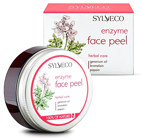 SYLVECO Enzympeeling Gesicht 85g - Gesichtspeeling für Frauen und Männer - Enzym Peeling Gesicht - Naturkosmetik Skincare