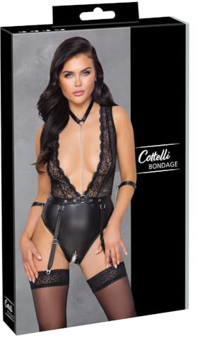 Garter Body Bondage - Black