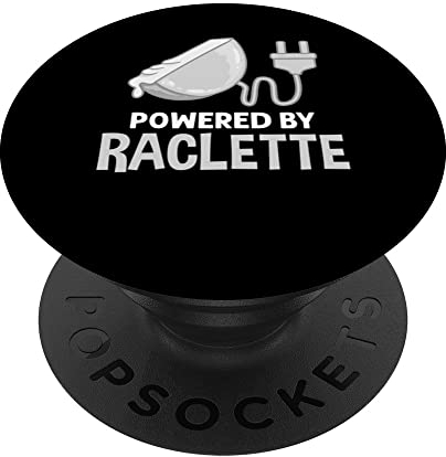 Raclette Cheese Grill Machine Dinner Fondue Recipes PopSockets Swappable PopGrip