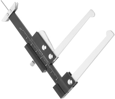 iplusmile Brake Pad Thickness Gauge and Measuring Tool for Vehicle Brake Disc Wear Test Suitable for Car and