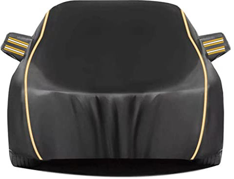 Housse de Voiture pour Mazda Bt-50, 5280 * 1870 * 1785mm | Garage extérieur avec Sac de Rangement bâche de Voiture Anti-Ultraviolet et Housse de Voiture complète Anti-Pluie(Schwarz)